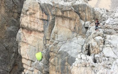 Recuperato pilota di parapendio sulla Croda Marcora
