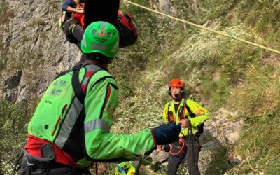 Cade dalla ferrata delle Aunguane in Valdastico: è grave!