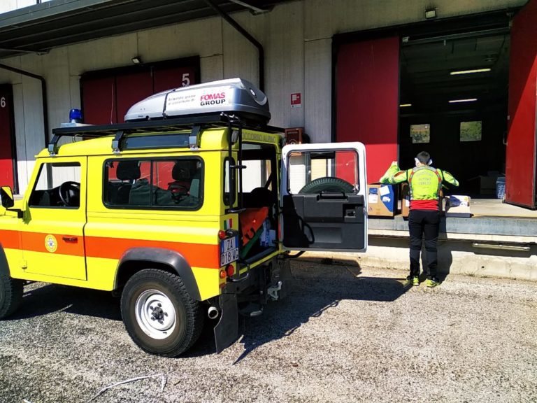 Dal Soccorso Alpino all’ospedale Altovicentino 150 tute integrali protettive