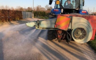 Giovani Coldiretti del Veneto pronti coi trattori per sanificazione delle strade