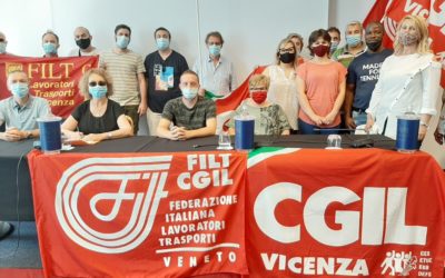 A Vicenza il nuovo segretario dei lavoratori trasporti e logistica: è Filippo Rossi (FILT)