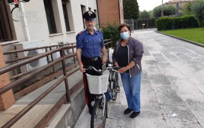 I carabinieri di Bassano recuperano bici rubate