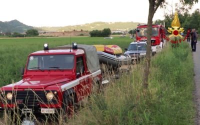 A 13 anni muore annegato a Cornedo nel torrente Agno, i Vigili del Fuoco e il SUEM tentano di salvarlo [VIDEO]