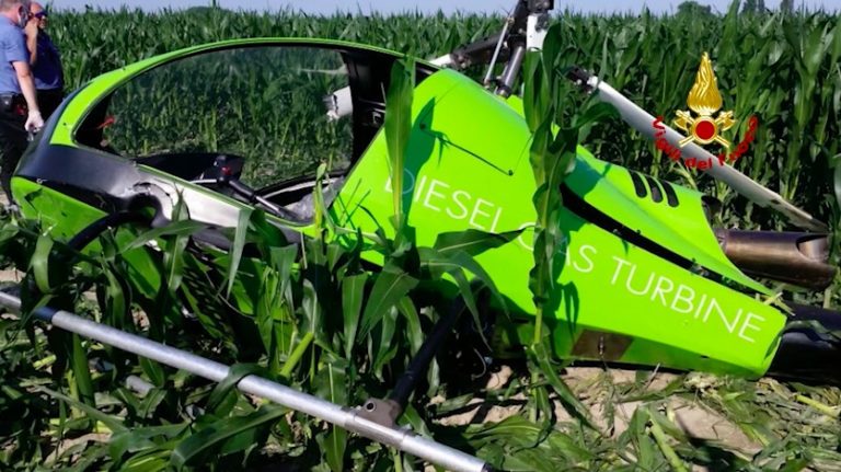 Precipita elicottero ultraleggero a Caorle: pilota ferito