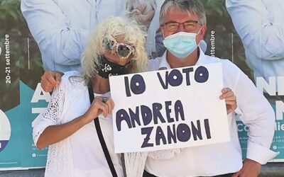 Donatella Rettore rende “splendido splendente” Andrea Zanoni [VIDEO]