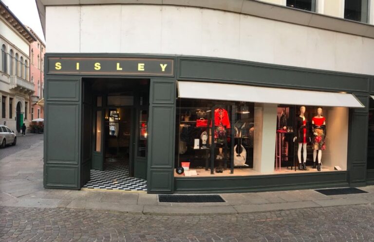 Sisley abbandona il negozio di Vicenza il 31 dicembre