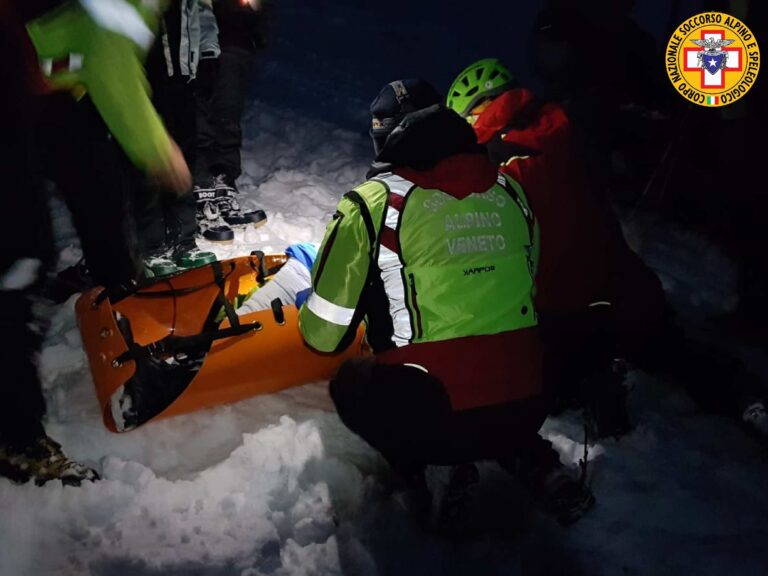 Incidente con il bob sul Monte Corno per un 20enne di Sandrigo