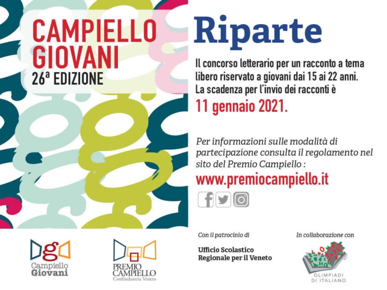 Campiello Giovani: scelti i 25 semifinalisti tra più di 200 ragazzi