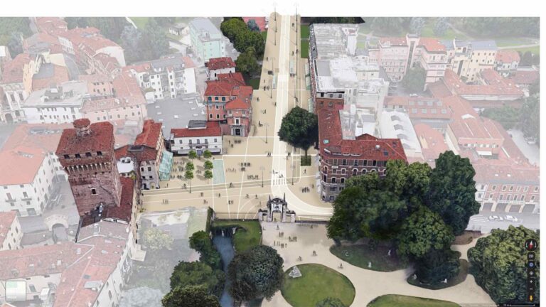 Al via la riqualificazione di piazzale Alcide De Gasperi a Vicenza